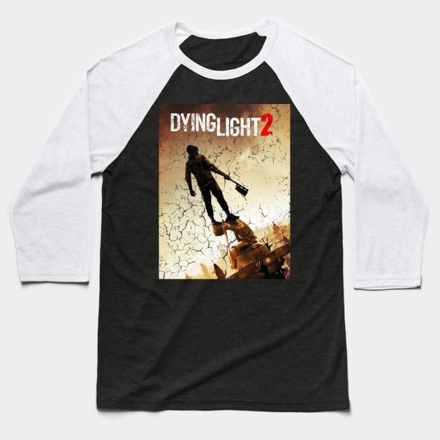 dying light kids Baseball T-Shirt by Wellcome Collection